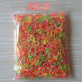 About 1000pcs/bag (small package) 2015 New Child Baby TPU Hair Holders Rubber Bands Elastics Girl's Tie Gum Hair Accessories