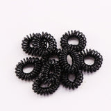10PCS/Lot New 2cm Small Telephone Line Hair Ropes Girls Colorful Elastic Hair Bands Kid Ponytail Holder Tie Gum Hair Accessories