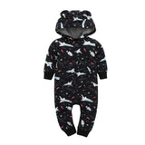 Autumn & Winter Newborn Infant Baby Clothes Fleece Jumpsuit Boys Romper Hooded Jumpsuit Bear Onesie Baby Bebe Menino Macacao