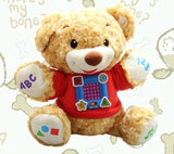 Sozzy Baby 32cm Teddy Bear Plush Toys Doll Stuffed Toy Newborn Early Education Music Explore Plush Toy Top Quality