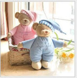 Kawaii Teddy Bear Stuffed Toys Stuffed Animal Bear Plush Kawaii Plush Toys Soft Bedtime Sleep Doll Newborn Baby Kids
