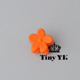 10 pcs New Fashion Baby Girls Small Hair Claw Cute Candy Color flower Hair Jaw Clip Children Hairpin Hair Accessories Wholesale