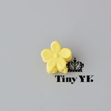 10 pcs New Fashion Baby Girls Small Hair Claw Cute Candy Color flower Hair Jaw Clip Children Hairpin Hair Accessories Wholesale