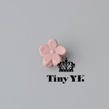 10 pcs New Fashion Baby Girls Small Hair Claw Cute Candy Color flower Hair Jaw Clip Children Hairpin Hair Accessories Wholesale