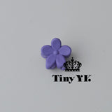 10 pcs New Fashion Baby Girls Small Hair Claw Cute Candy Color flower Hair Jaw Clip Children Hairpin Hair Accessories Wholesale