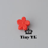 10 pcs New Fashion Baby Girls Small Hair Claw Cute Candy Color flower Hair Jaw Clip Children Hairpin Hair Accessories Wholesale
