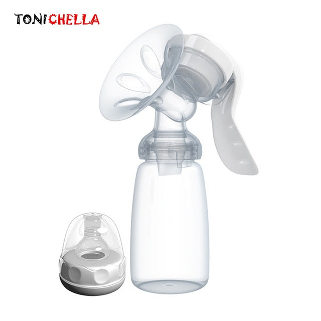 TONICHELLA Manual Breast Pump Strong Attraction Baby Products Women Feeding Original  Baby Nipple Suction Milk Bottle T0099