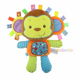 Baby Appease Toys Ring Bell Squeaky Sound Educational Toys Soft Plush Rattles Mobiles Toys For Girls Christmas Gift