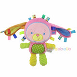 Baby Appease Toys Ring Bell Squeaky Sound Educational Toys Soft Plush Rattles Mobiles Toys For Girls Christmas Gift