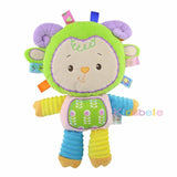 Baby Appease Toys Ring Bell Squeaky Sound Educational Toys Soft Plush Rattles Mobiles Toys For Girls Christmas Gift