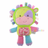 Baby Appease Toys Ring Bell Squeaky Sound Educational Toys Soft Plush Rattles Mobiles Toys For Girls Christmas Gift