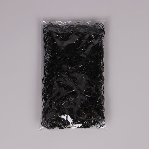 About 1000PCS/bag New Child Baby Hair Holders Rubber Bands Elastics Girl Tie Braids Hair Accessories