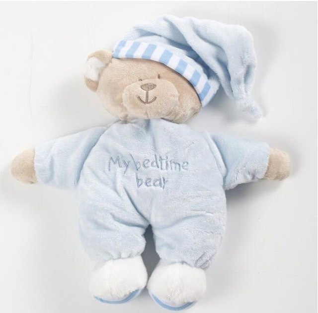 Kawaii Teddy Bear Stuffed Toys Stuffed Animal Bear Plush Kawaii Plush Toys Soft Bedtime Sleep Doll Newborn Baby Kids
