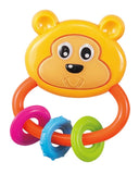 Baby Toys Plastic Hand Jingle Shaking Bell Lovely Hand Shake Bell Ring 12PCS Baby Rattles Toys Newborn 0-12 Months Teether Toys