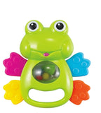Baby Toys Plastic Hand Jingle Shaking Bell Lovely Hand Shake Bell Ring 12PCS Baby Rattles Toys Newborn 0-12 Months Teether Toys