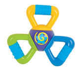Baby Toys Plastic Hand Jingle Shaking Bell Lovely Hand Shake Bell Ring 12PCS Baby Rattles Toys Newborn 0-12 Months Teether Toys