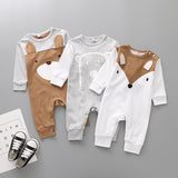 2018 Newest Fancy Newborn Infant Baby Girl Boy Clothes Cute 3D Fox Ear Rompers  Cotton Playsuit Spring Autumn Bebes Onesie LT03