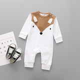 2018 Newest Fancy Newborn Infant Baby Girl Boy Clothes Cute 3D Fox Ear Rompers  Cotton Playsuit Spring Autumn Bebes Onesie LT03