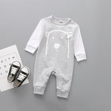 2018 Newest Fancy Newborn Infant Baby Girl Boy Clothes Cute 3D Fox Ear Rompers  Cotton Playsuit Spring Autumn Bebes Onesie LT03