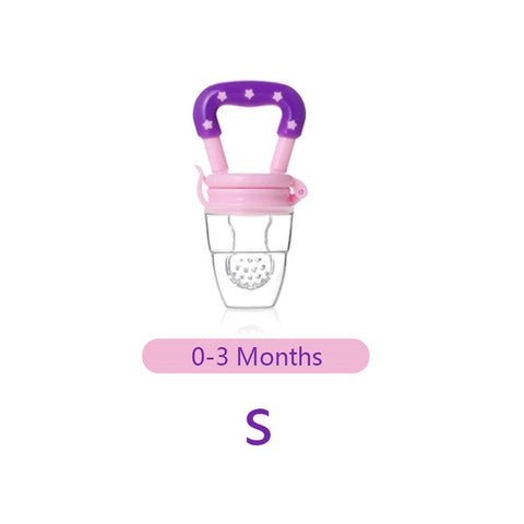 Baby Nipple 1Pcs Baby Pacifier Fresh Food Milk Nibbler Feeder Feeding Safe Baby Supplies Nippler Teat clip Pacifier Bottles