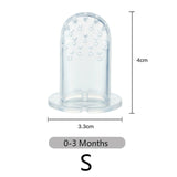 Baby Nipple 1Pcs Baby Pacifier Fresh Food Milk Nibbler Feeder Feeding Safe Baby Supplies Nippler Teat clip Pacifier Bottles