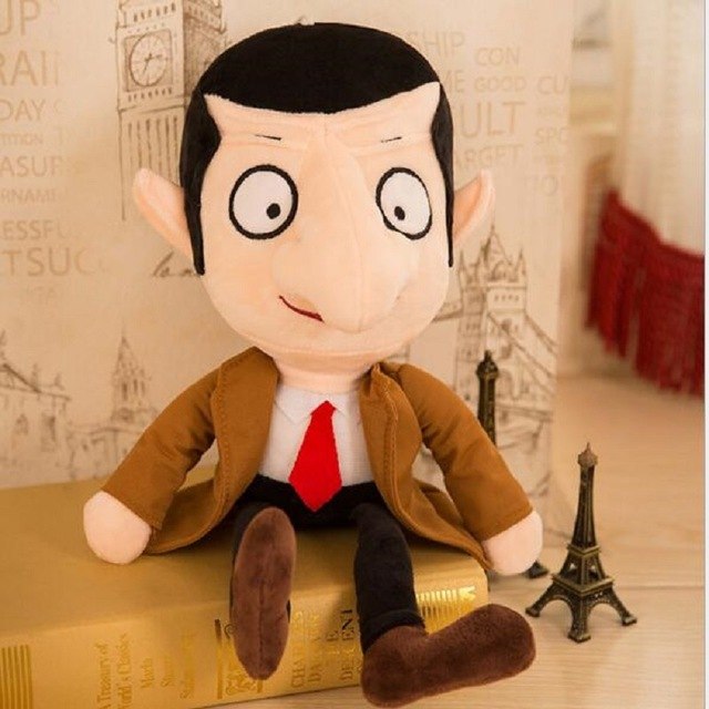 30cm MR. Bean And Teddy Bear Soft Plush Toys Cartoon Stuffed Kids Accompany Toy Creative Newborns Toddler Appeased Birthday Gift