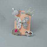 1 Set = 5PCS New Kids Children Accessories Hairpins Barrettes Baby Fabric Bow Flower Headwear Hair clips Girls Headdress