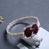 Fashion Newborn Toddler Headband Children's Cute Hair Accessories Baby Band Lace Pentagram Flowers Girl Elastic bands Headwear