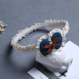 Fashion Newborn Toddler Headband Children's Cute Hair Accessories Baby Band Lace Pentagram Flowers Girl Elastic bands Headwear