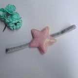 Fashion Newborn Toddler Headband Children's Cute Hair Accessories Baby Band Lace Pentagram Flowers Girl Elastic bands Headwear