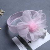 Fashion Newborn Toddler Headband Children's Cute Hair Accessories Baby Band Lace Pentagram Flowers Girl Elastic bands Headwear
