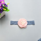 Fashion Newborn Toddler Headband Children's Cute Hair Accessories Baby Band Lace Pentagram Flowers Girl Elastic bands Headwear