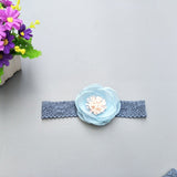 Fashion Newborn Toddler Headband Children's Cute Hair Accessories Baby Band Lace Pentagram Flowers Girl Elastic bands Headwear