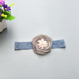 Fashion Newborn Toddler Headband Children's Cute Hair Accessories Baby Band Lace Pentagram Flowers Girl Elastic bands Headwear