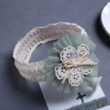 Fashion Newborn Toddler Headband Children's Cute Hair Accessories Baby Band Lace Pentagram Flowers Girl Elastic bands Headwear