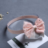 Fashion Newborn Toddler Headband Children's Cute Hair Accessories Baby Band Lace Pentagram Flowers Girl Elastic bands Headwear