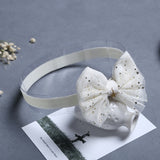 Fashion Newborn Toddler Headband Children's Cute Hair Accessories Baby Band Lace Pentagram Flowers Girl Elastic bands Headwear