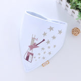 Cotton Bandana Bibs Baby Babador Feeding Smock Infant Burp Cloths Cartoon Saliva Towel Baby Eating Accessory Soft Baby Stuff