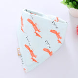 Cotton Bandana Bibs Baby Babador Feeding Smock Infant Burp Cloths Cartoon Saliva Towel Baby Eating Accessory Soft Baby Stuff