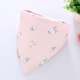 Cotton Bandana Bibs Baby Babador Feeding Smock Infant Burp Cloths Cartoon Saliva Towel Baby Eating Accessory Soft Baby Stuff