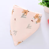 Cotton Bandana Bibs Baby Babador Feeding Smock Infant Burp Cloths Cartoon Saliva Towel Baby Eating Accessory Soft Baby Stuff