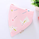Cotton Bandana Bibs Baby Babador Feeding Smock Infant Burp Cloths Cartoon Saliva Towel Baby Eating Accessory Soft Baby Stuff