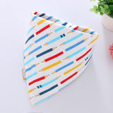 Cotton Bandana Bibs Baby Babador Feeding Smock Infant Burp Cloths Cartoon Saliva Towel Baby Eating Accessory Soft Baby Stuff