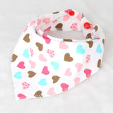 Cotton Bandana Bibs Baby Babador Feeding Smock Infant Burp Cloths Cartoon Saliva Towel Baby Eating Accessory Soft Baby Stuff