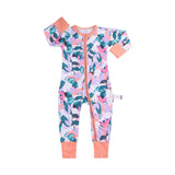 Infant Jumpsuit Long Sleeves Floral Romper Baby Boy Girl Clothes Tiny Cottons New Born Toddler Onesie Overall Outfit Pajamas