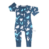 Infant Jumpsuit Long Sleeves Floral Romper Baby Boy Girl Clothes Tiny Cottons New Born Toddler Onesie Overall Outfit Pajamas