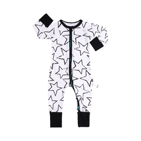 Infant Jumpsuit Long Sleeves Floral Romper Baby Boy Girl Clothes Tiny Cottons New Born Toddler Onesie Overall Outfit Pajamas