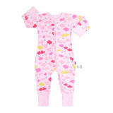 Infant Jumpsuit Long Sleeves Floral Romper Baby Boy Girl Clothes Tiny Cottons New Born Toddler Onesie Overall Outfit Pajamas