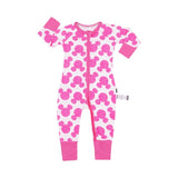 Infant Jumpsuit Long Sleeves Floral Romper Baby Boy Girl Clothes Tiny Cottons New Born Toddler Onesie Overall Outfit Pajamas