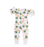 Infant Jumpsuit Long Sleeves Floral Romper Baby Boy Girl Clothes Tiny Cottons New Born Toddler Onesie Overall Outfit Pajamas